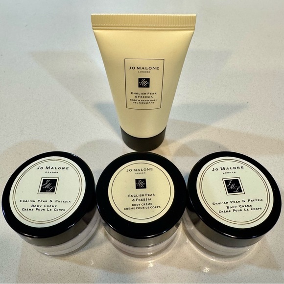 4 Bottles Set_Jo Malone English Pear & Freesia Body Care Collections_NWT - Picture 3 of 4
